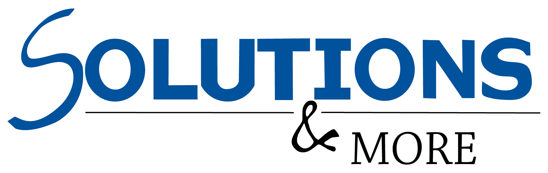 Solutions and More Logo_Blue