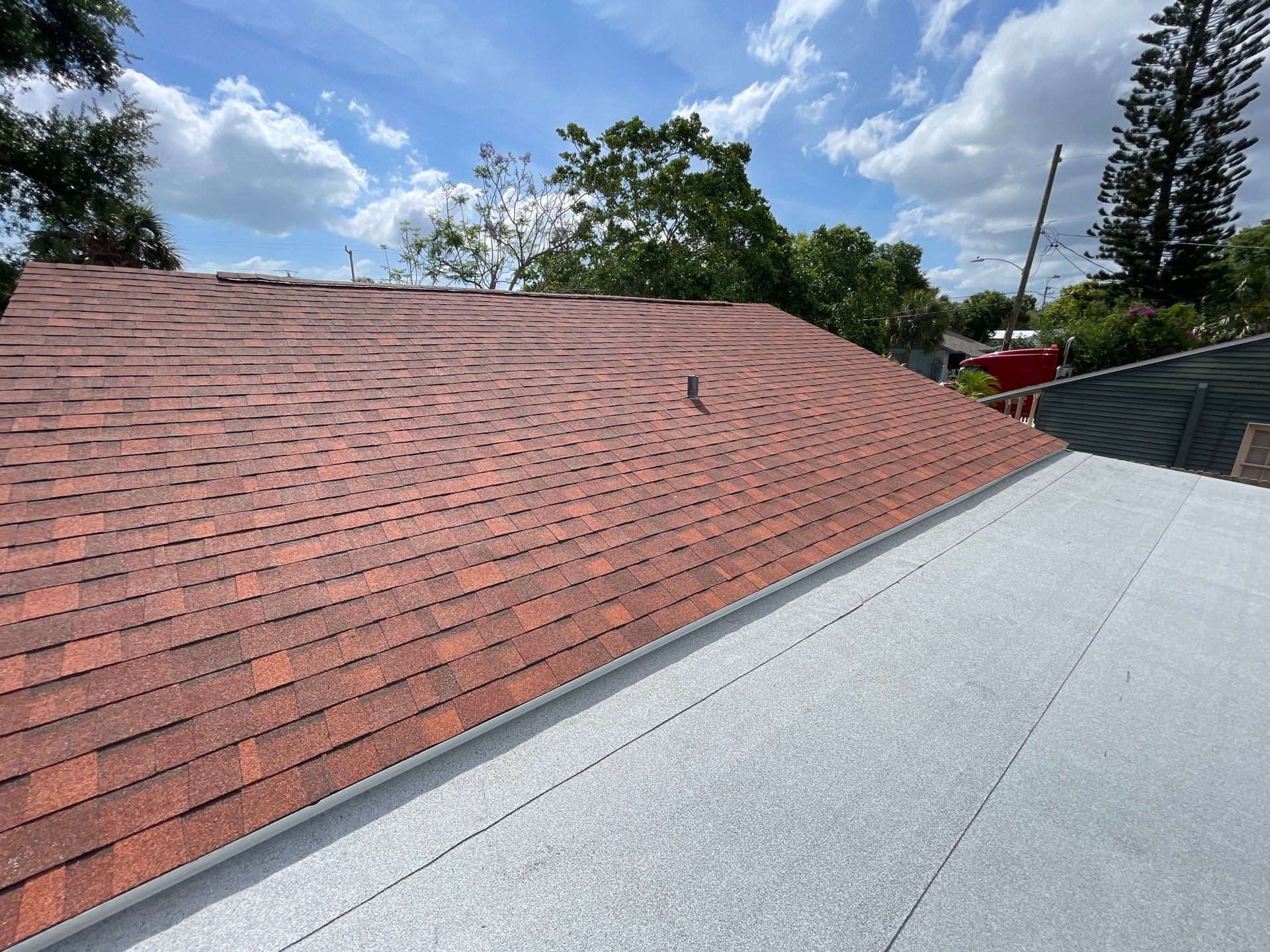 High Contrast shingles stand out