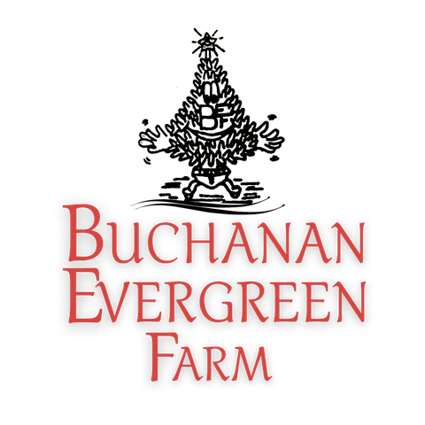 Buchanan Evergreen Farms Logo