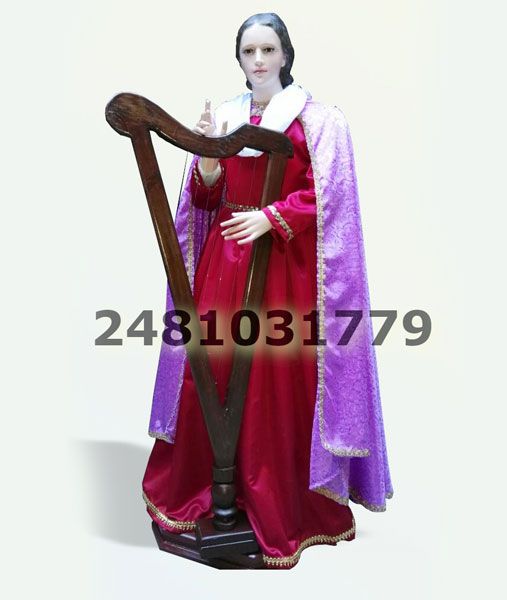 Imagen de vestir, Sta Cecilia.