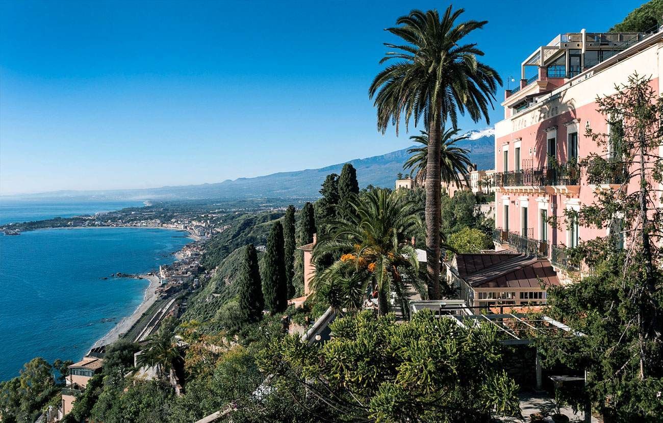 Caso studio hotel Taormina - Villa Schuler: +70% fatturato diretto con la strategia di web marketing Nozio