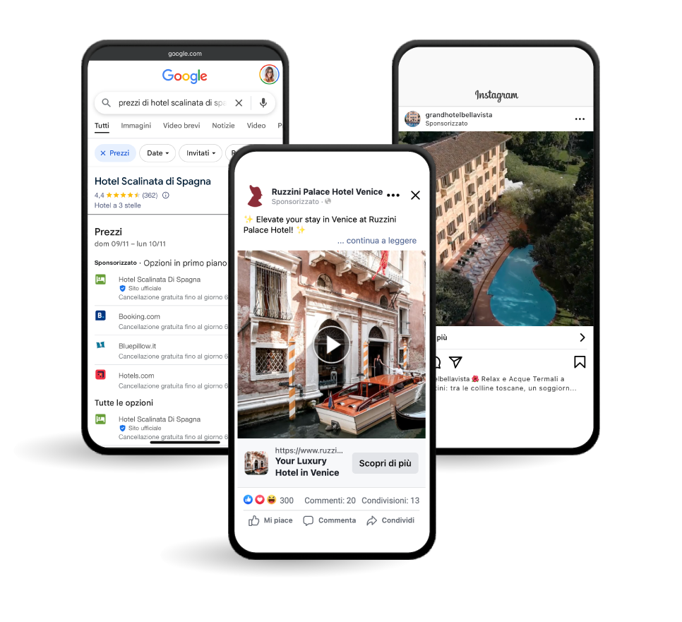 Esempio su smartphone di Nozio Welcome Guest, il nuovo digital concierge per hotel