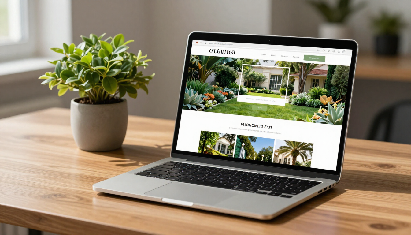 Modern Landscaping Website