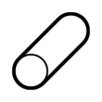A black and white icon of a gear with a circle in the middle. A black and white icon of a gear with a circle in the middle.