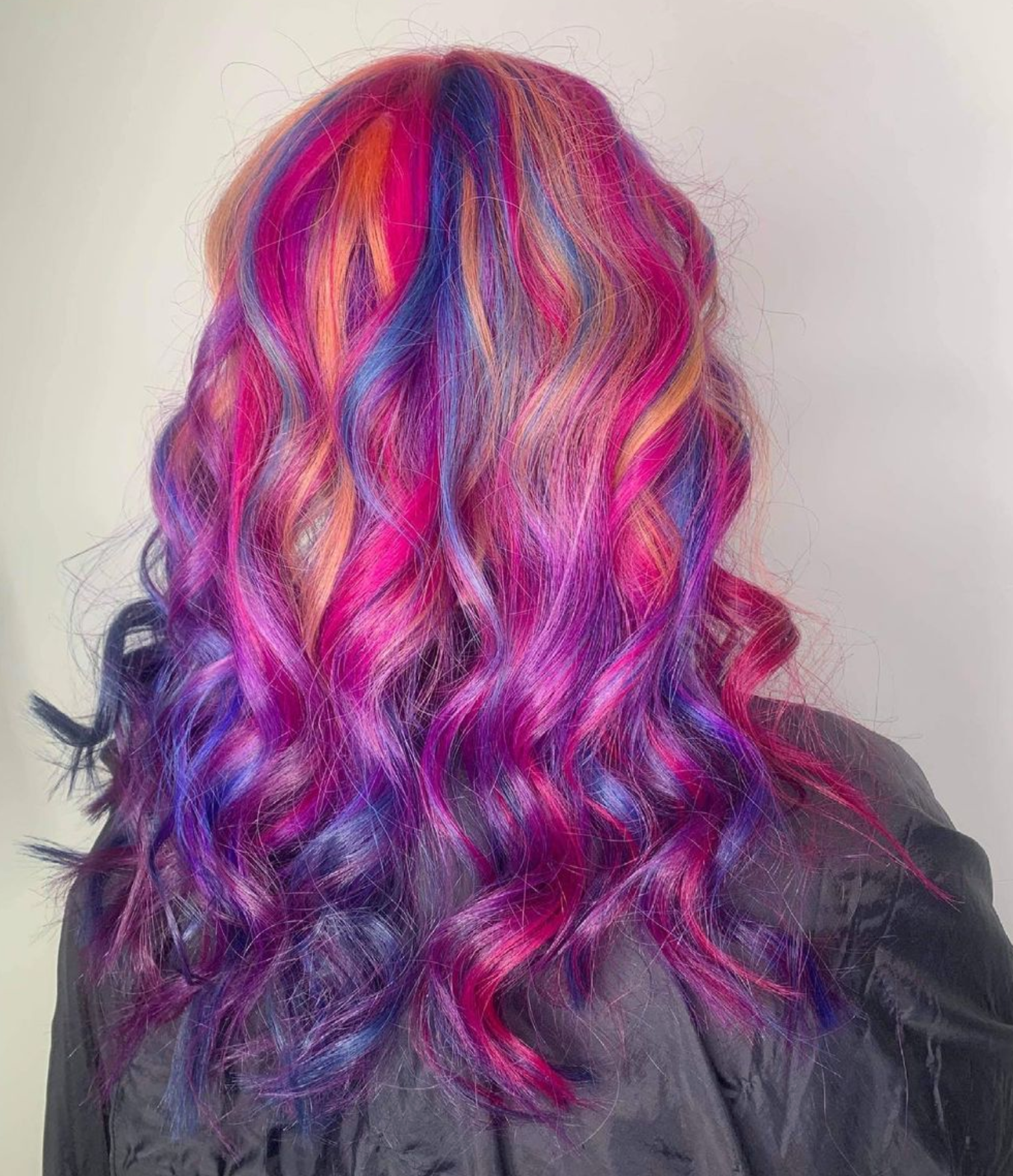 Ombre Lavender Wavy Hair - Hairdresser in Wendouree, VIC