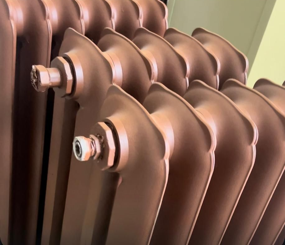 termosifone dopo la verniciatura