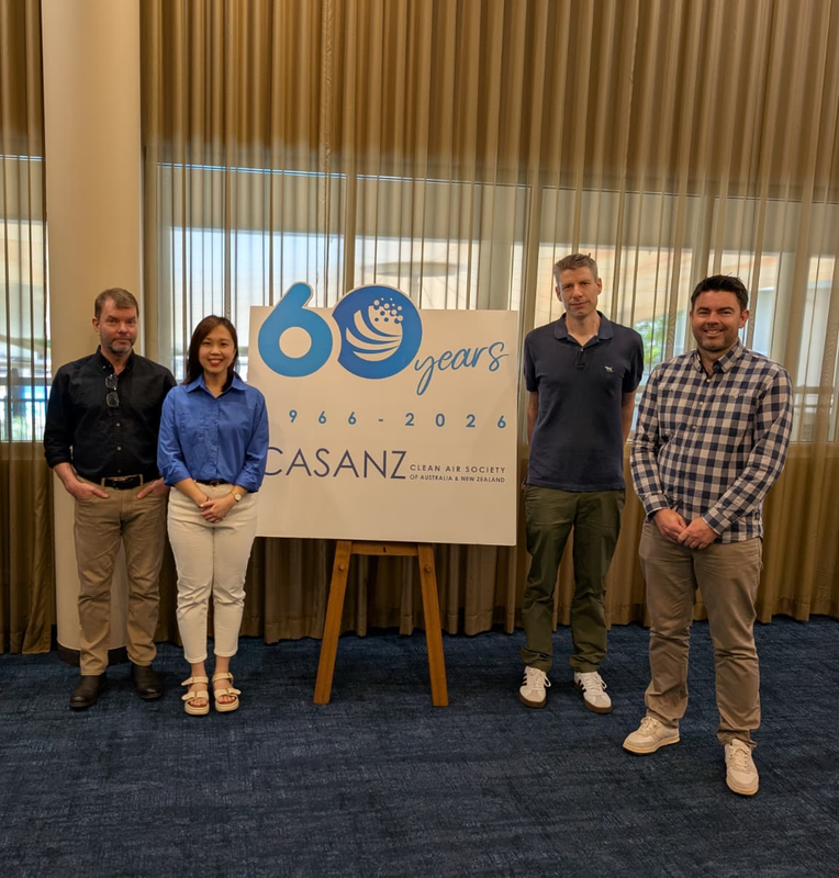 Left to right: Chris Bender, Cheng Yii Sim, Peter Stacey and Jonathan Harland.