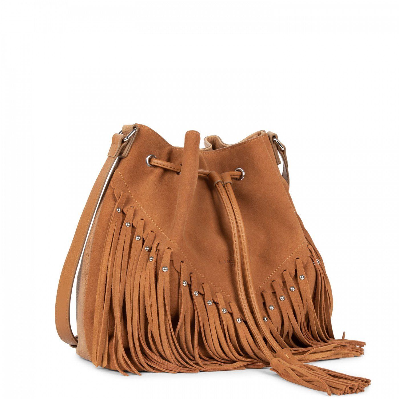 sac lancaster à franges camel