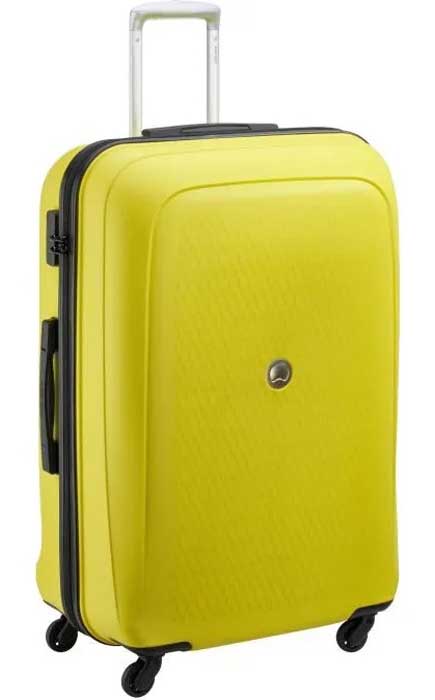 valise trolley jaune
