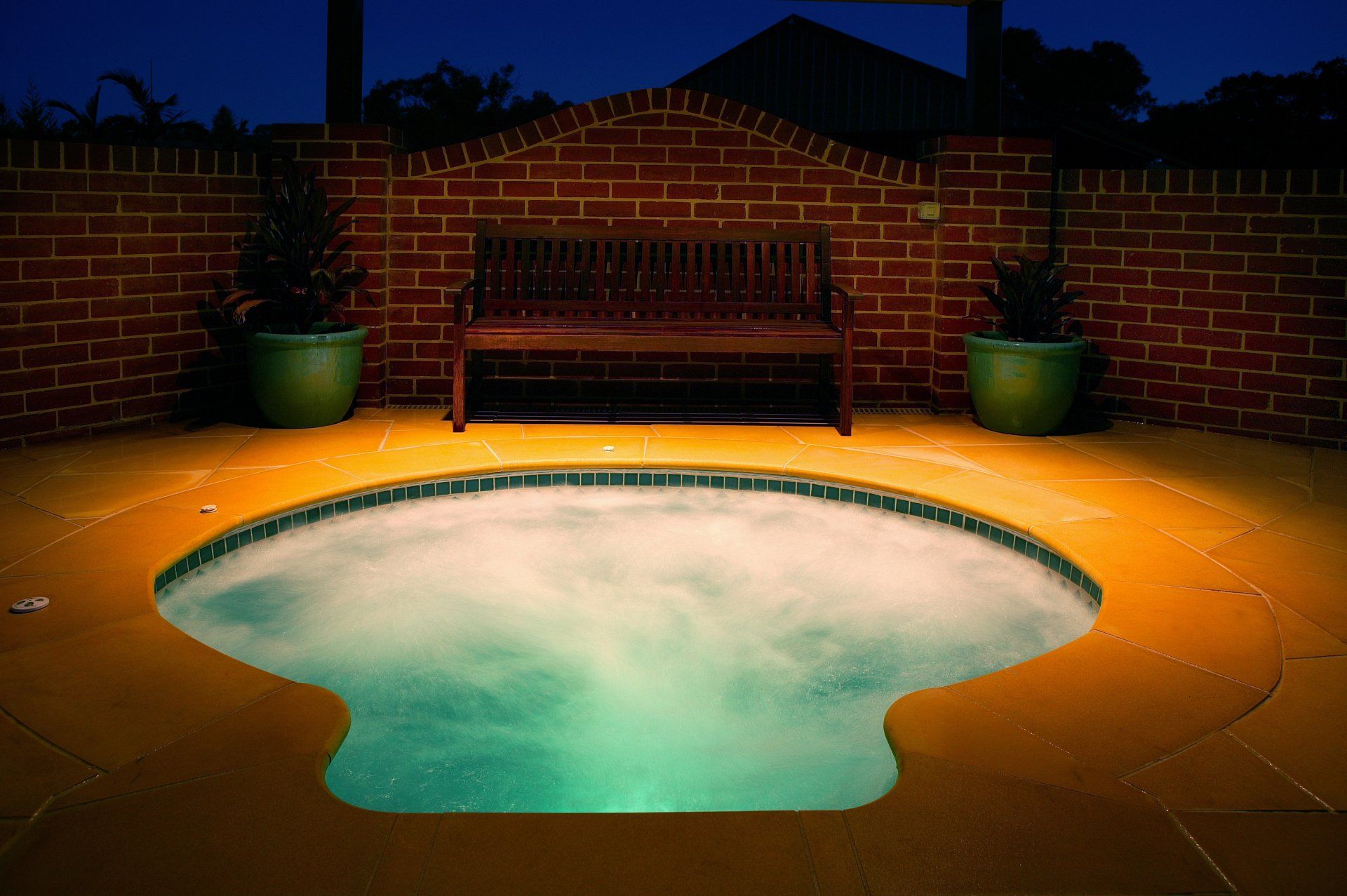 Spa With Light — Sandford, NC — Azure Pools & Spas