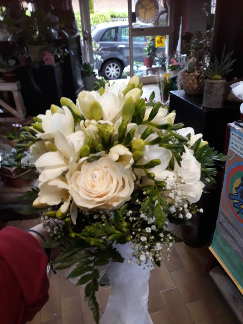 bouquet bianco