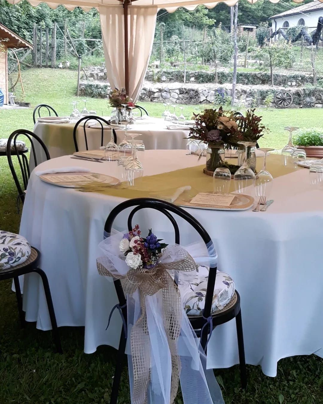 allestimento tavolo