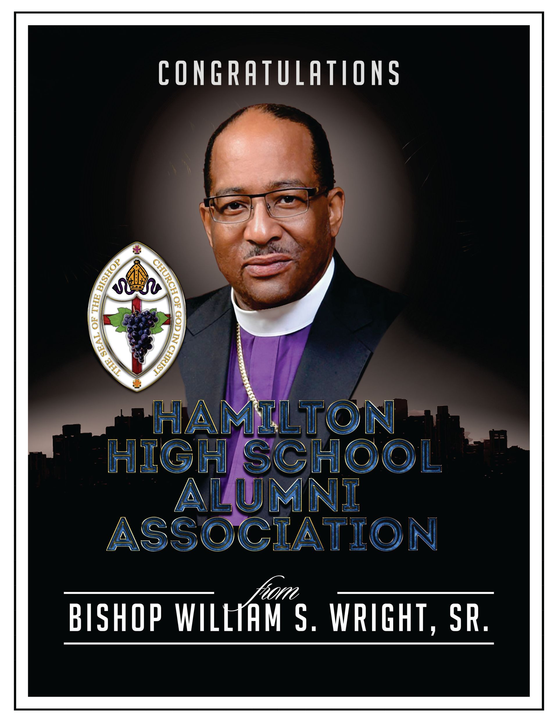 Congratulations to Bishop William S. Wright, Sr.