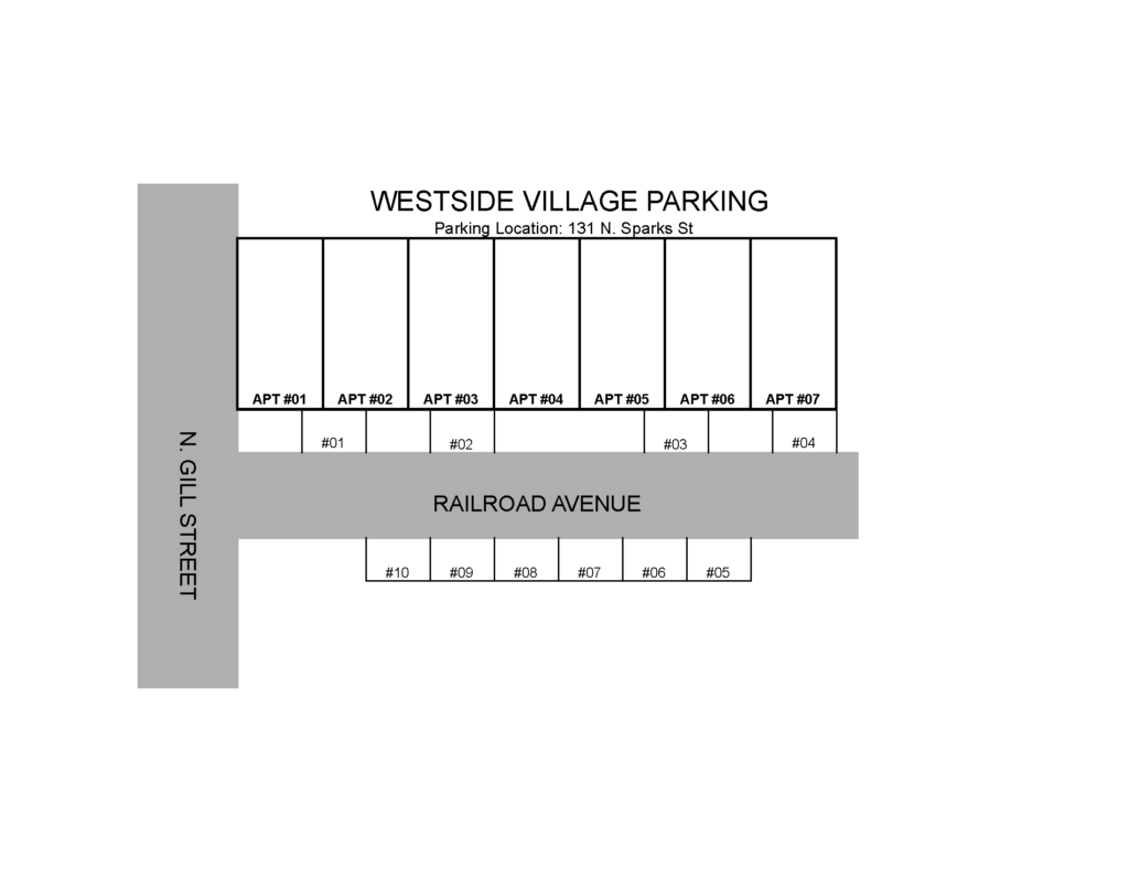131 N. Sparks St. Parking image