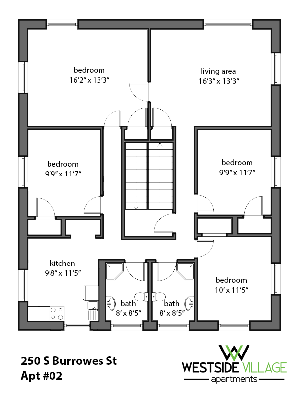 Floor Plan Apartment 1