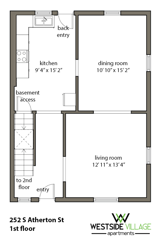 Floor Plan Apartment 1