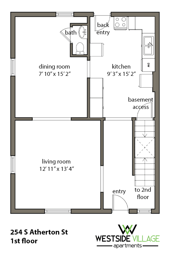 Floor Plan Apartment 1