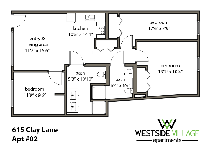 Floor Plan Apartment 3