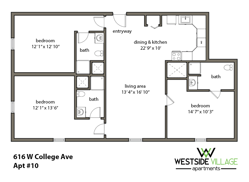 Floor Plan Apartment 9