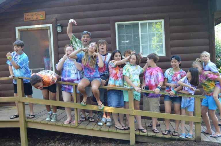 St. George's kids at Camp EDOW