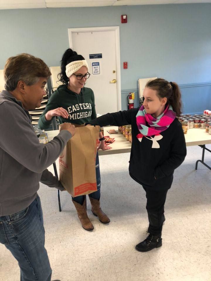 St. George's kids serving at Ascension