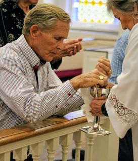 The body of Christ / the cup of salvation