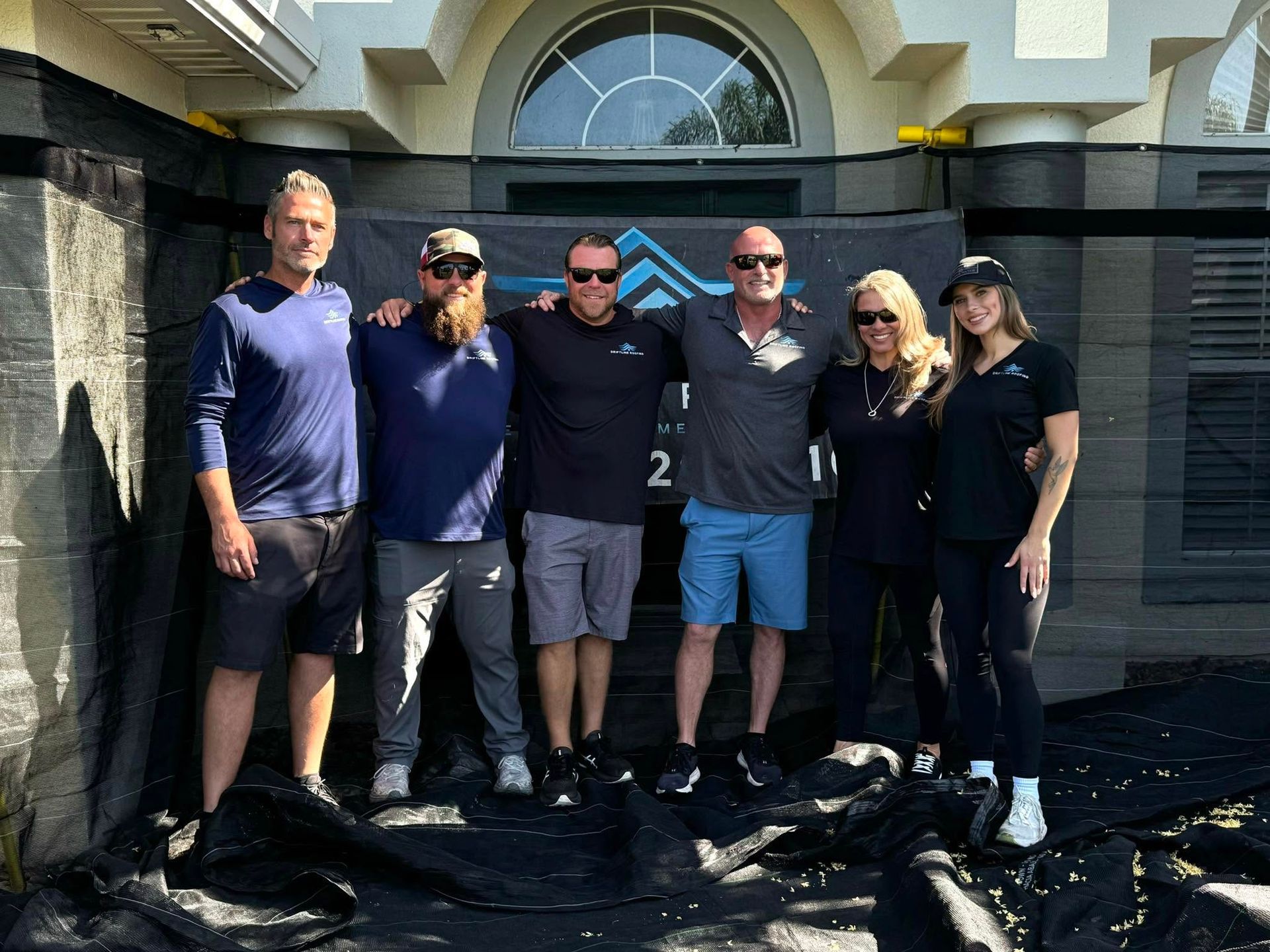 Driftline Roofing owners and team serving Florida's Space Coast