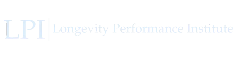 Light blue LPI logo with the words “Longevity Performance Institute” on a white background