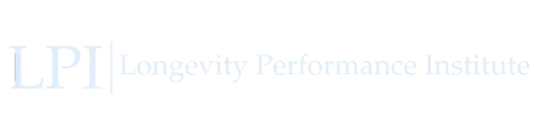 Light blue LPI logo with the words “Longevity Performance Institute” on a white background