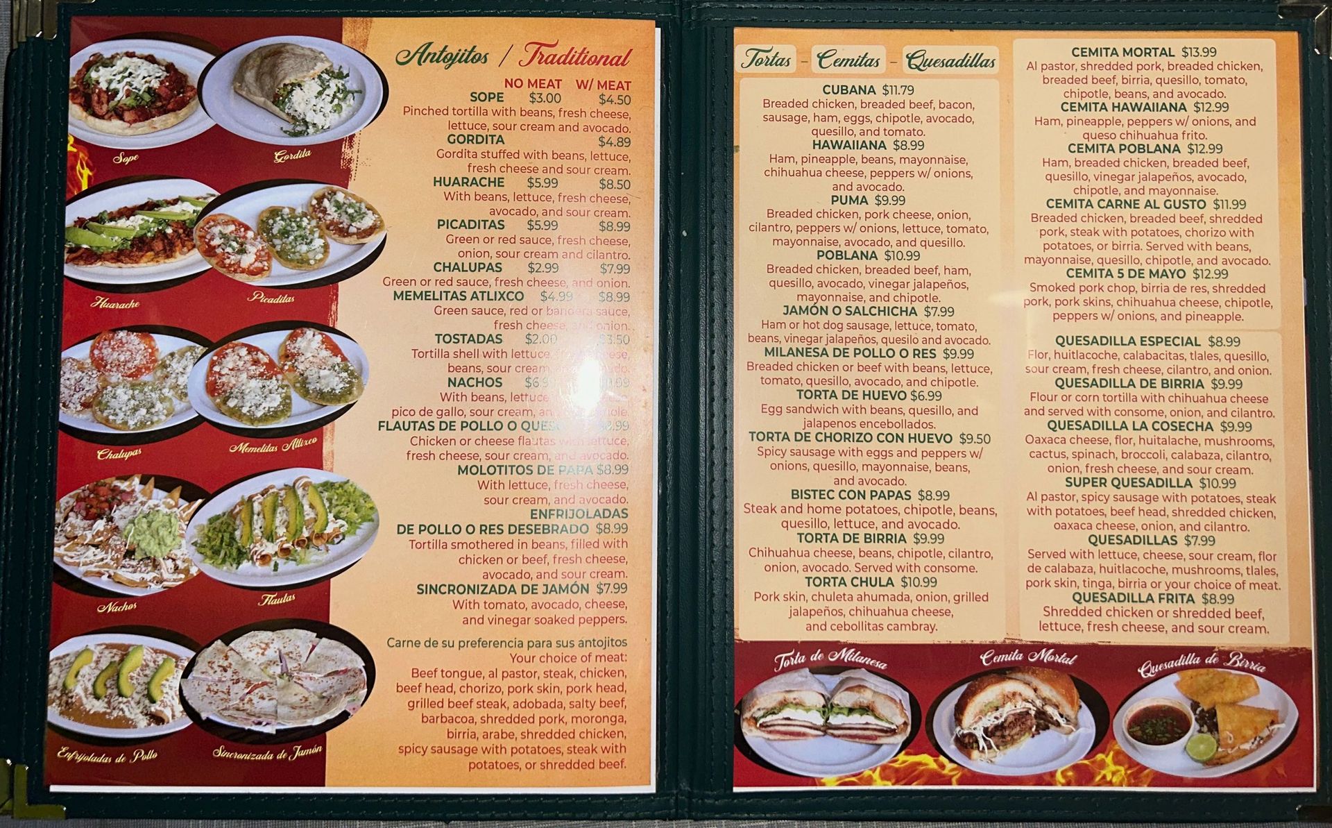 menu Norristown, PA Cinco De Mayo Supermarket & Deli