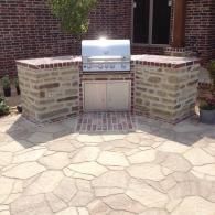 outdoor kitchen
