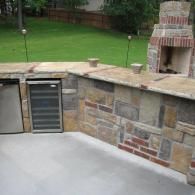 outdoor kitchen