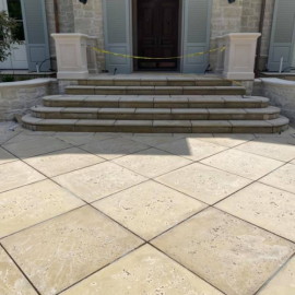 outdoor steps