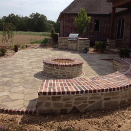 brick patio