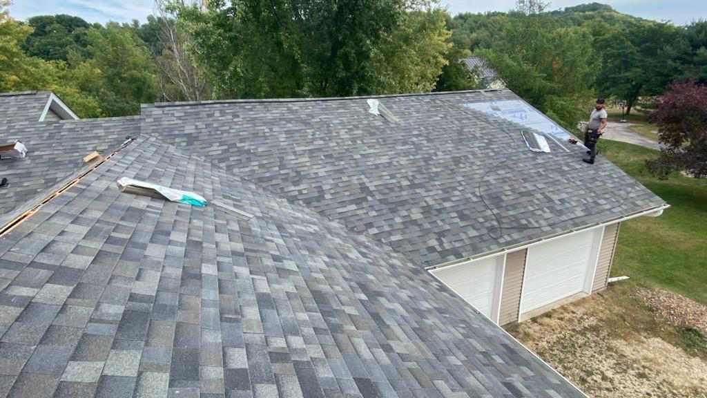 new roof installed by Curti Construction