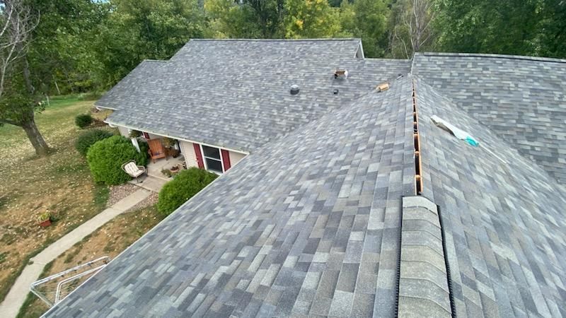 new roof installed by Curti Construction