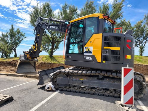 Pelle 17 tonnes équipée Rototilt + GPS
