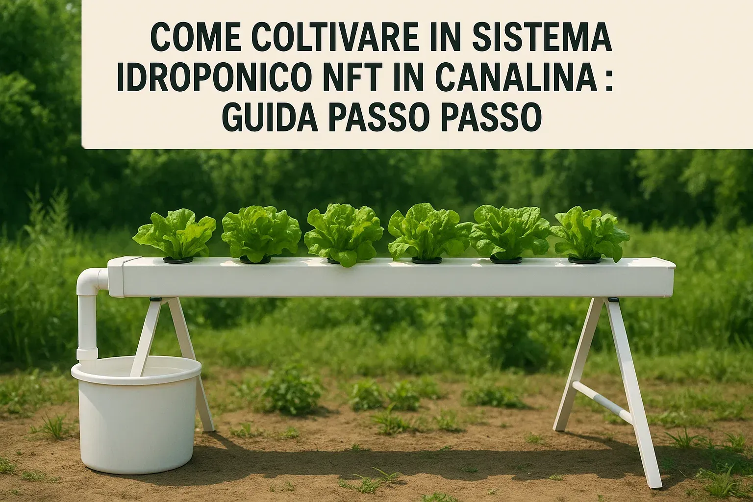 Come Coltivare in Sistema Idroponico NFT: Guida Passo Passo