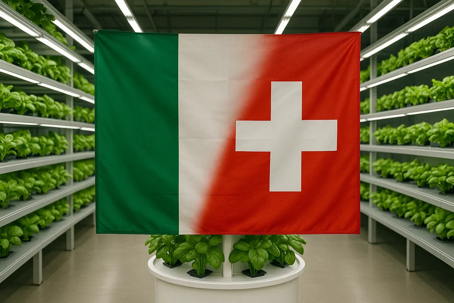 Italia e Svizzera uniti nella coltivazione indoor