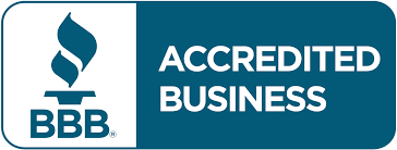 BBB logo showing business accreditation in South Florida.
