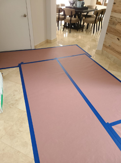 Preparing for water damage restoration in South Florida.
