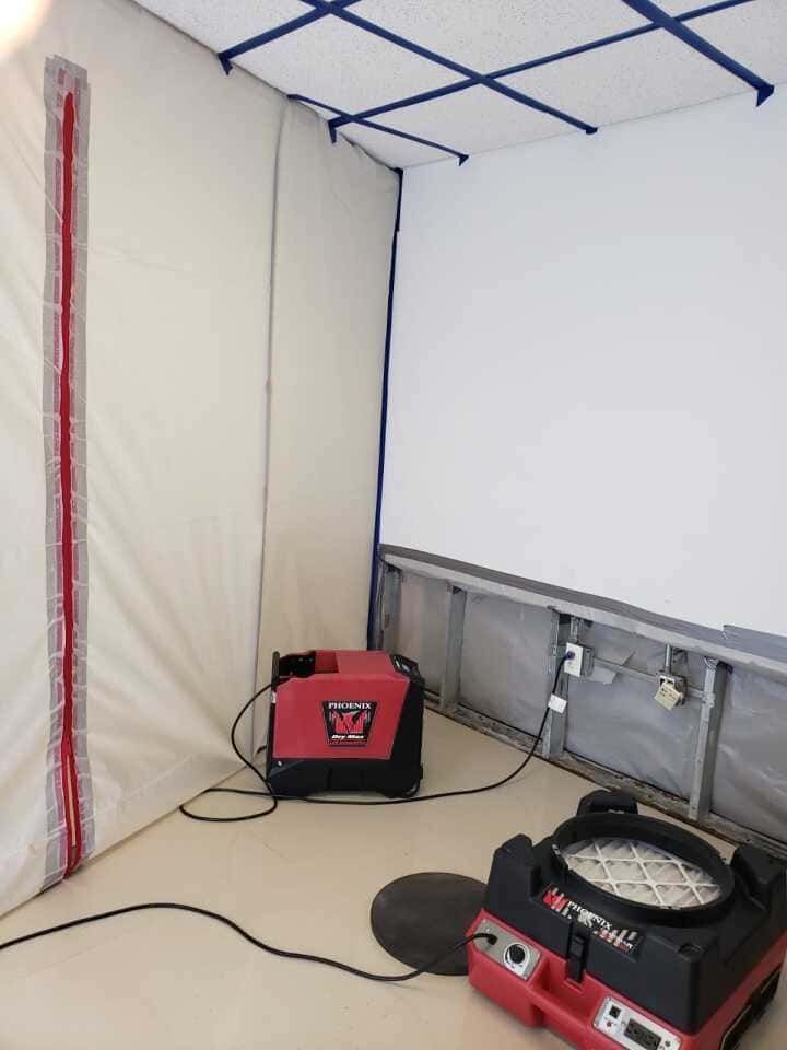 wall and ceiling repair after water damage