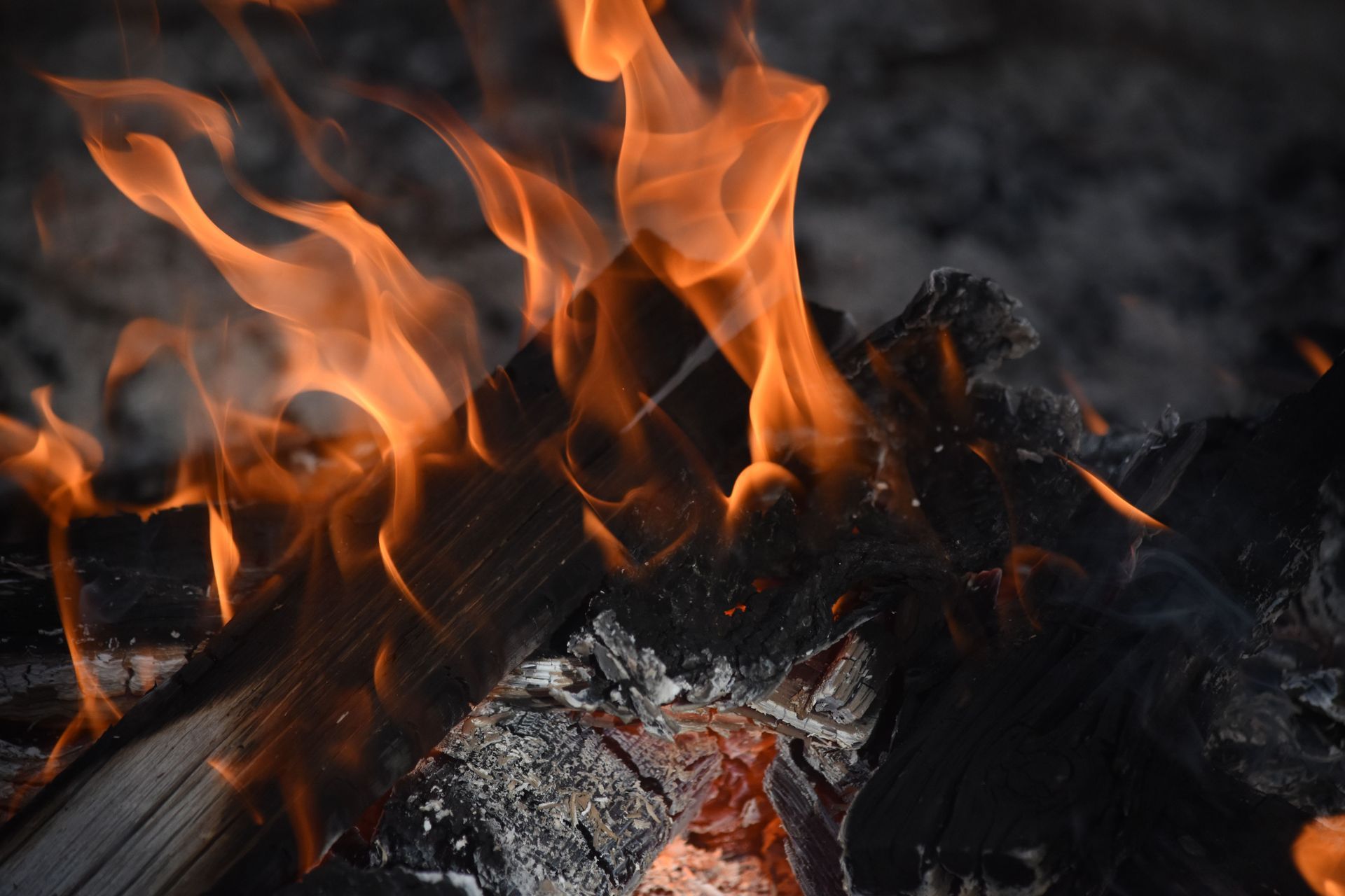 Smoke and burnt debris inside home after fire damage in Fort Myers.
