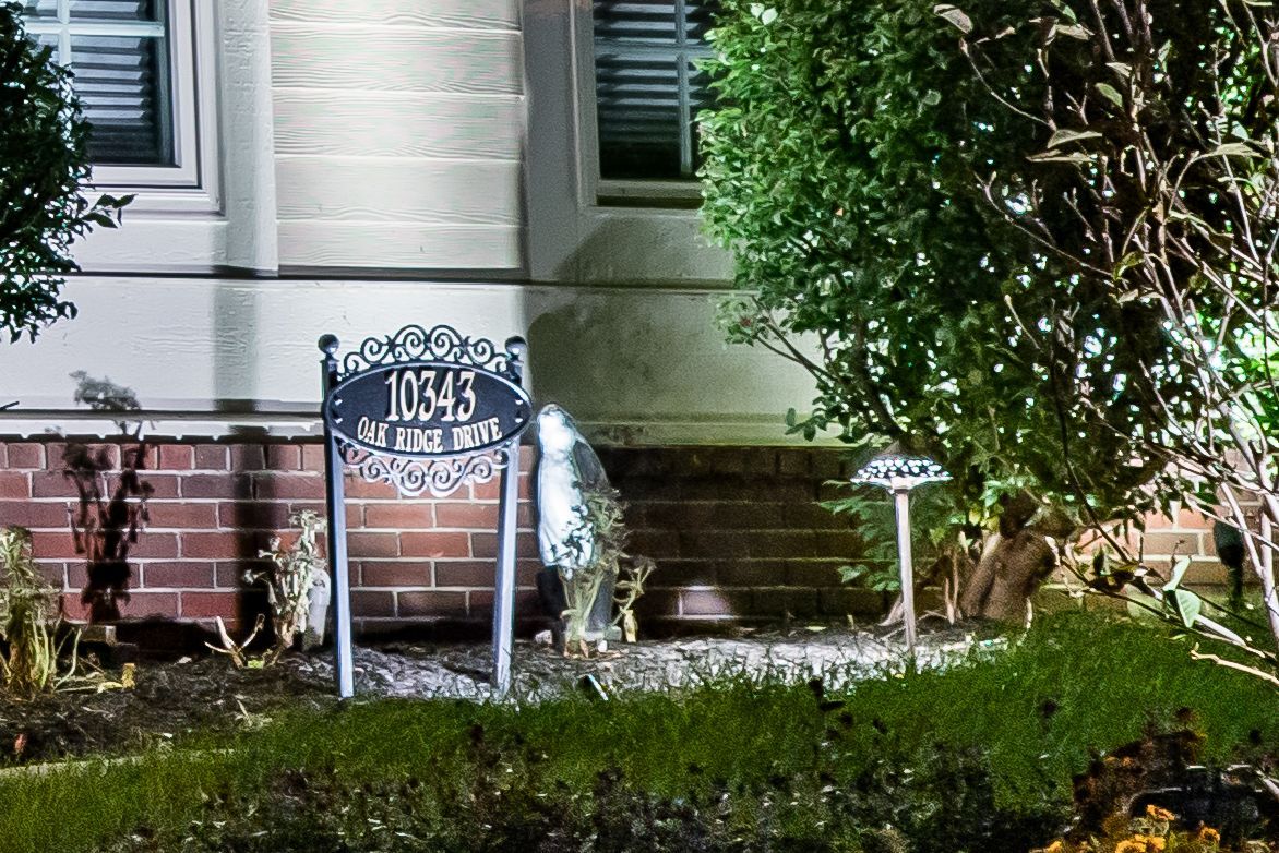 House number sign