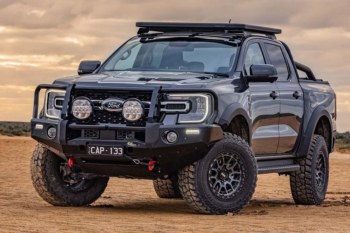 Black Ford Pickup Truck In Wodonga