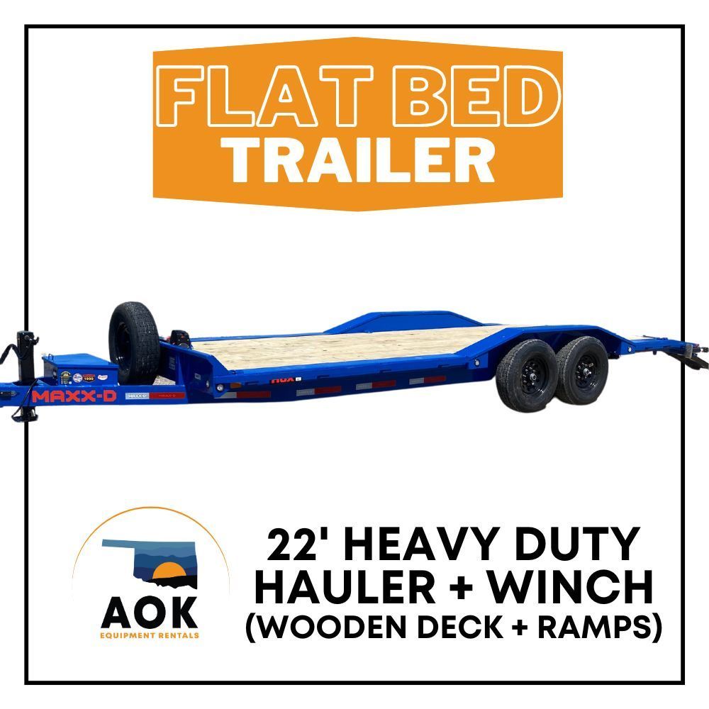 HEAVY DUTY HAULER - 22' MAXXD
