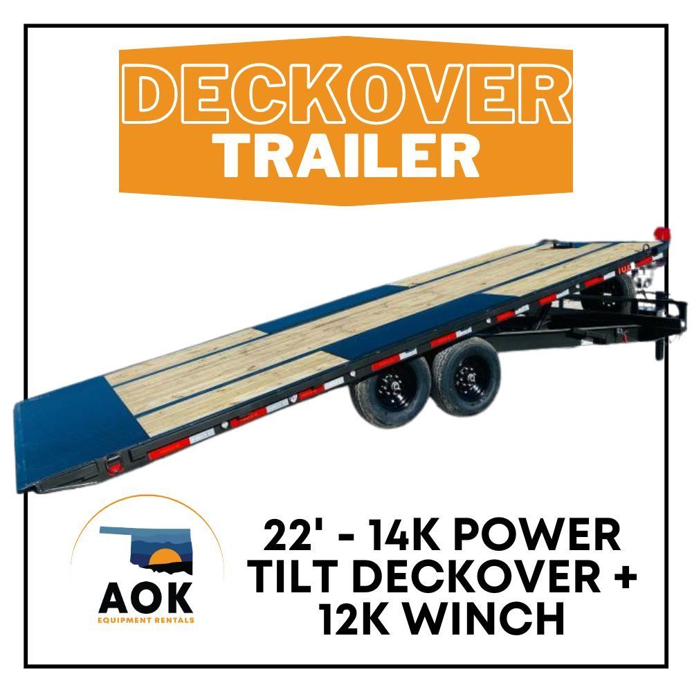 POWER TILT DECKOVER - 14K 22 FOOT MAXXD