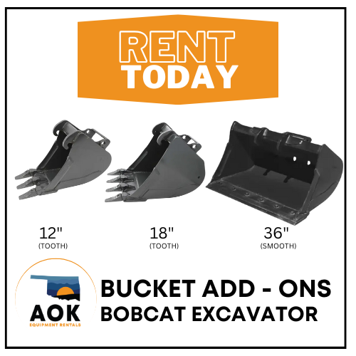 BUCKETS FOR BOBCAT EXCABATOR E26