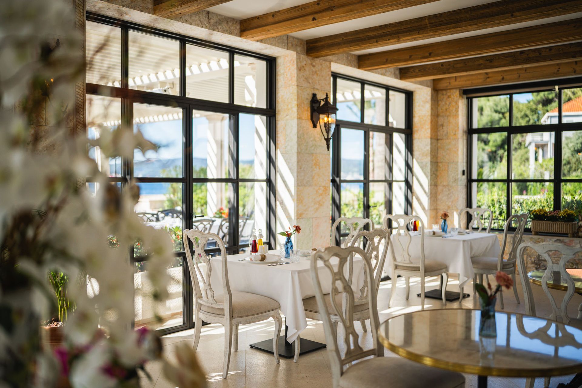 The Captain's Terrace Restaurant at Hotel Katarina