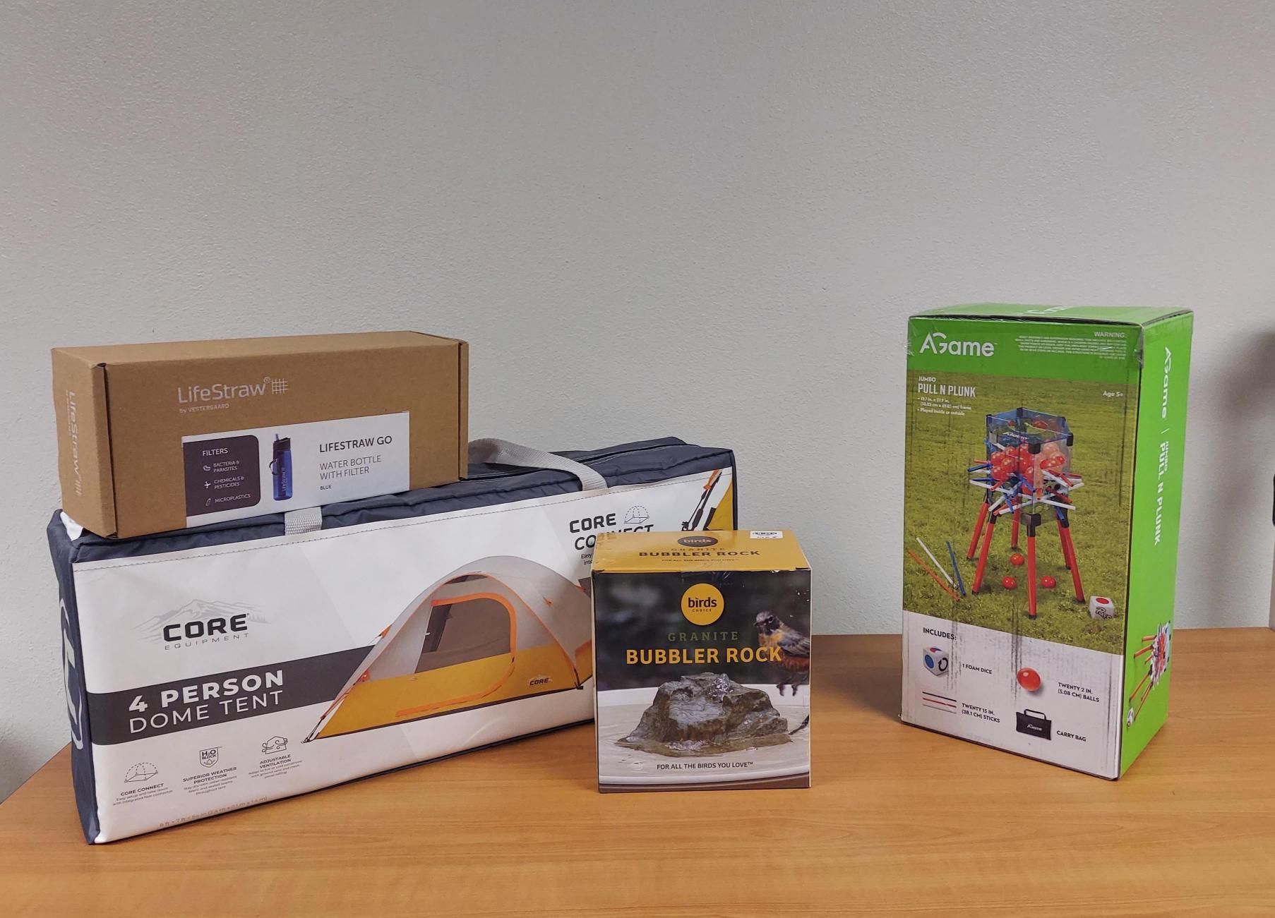 Displayed Activity Prizes